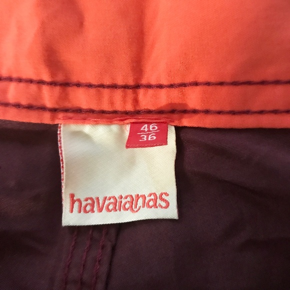 NWOT Havaianas Men's Shorts Size 46/36 - Picture 3 of 6